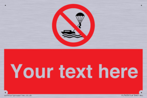 Custom No parasailing